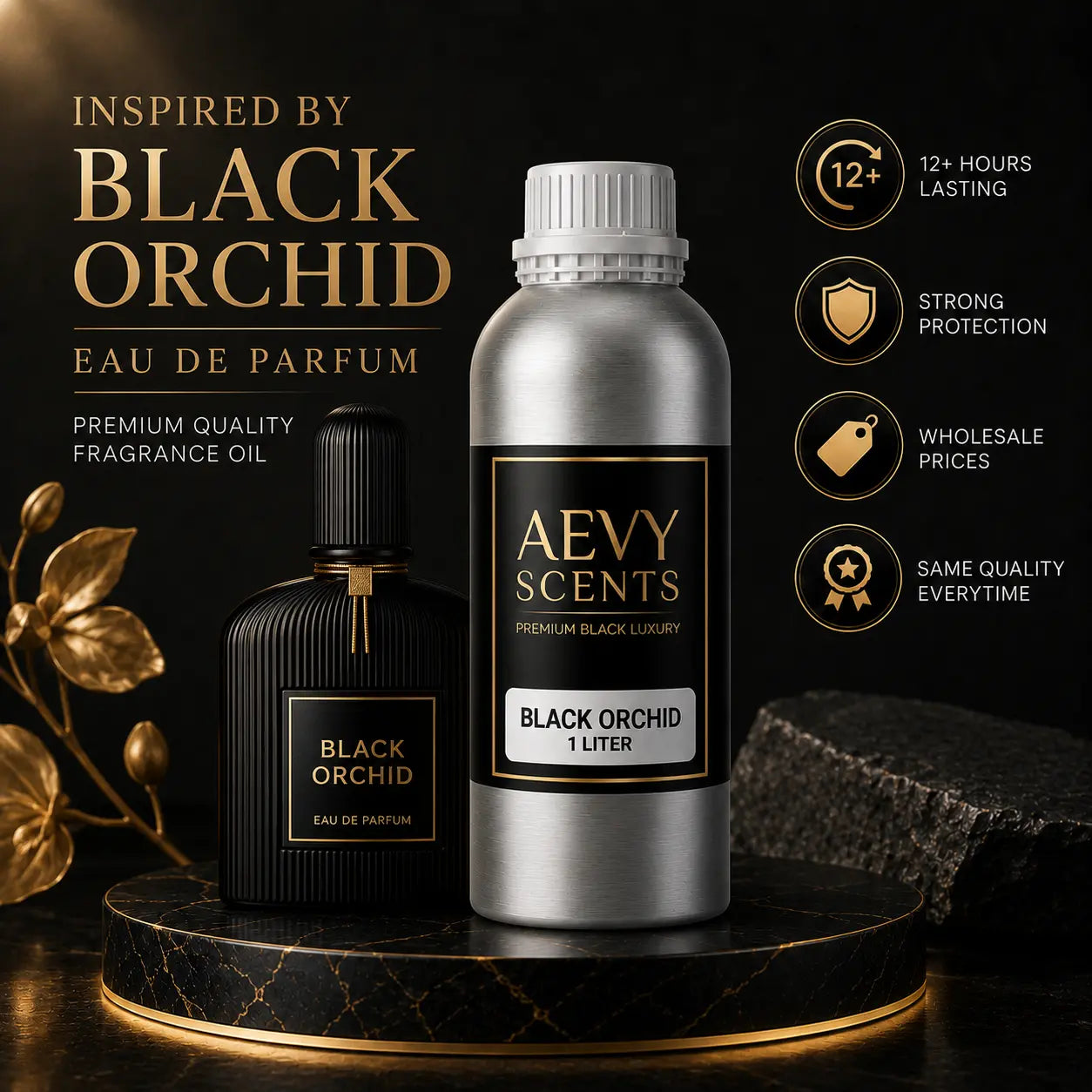 BLA*K OR*HID by Aevy Scents